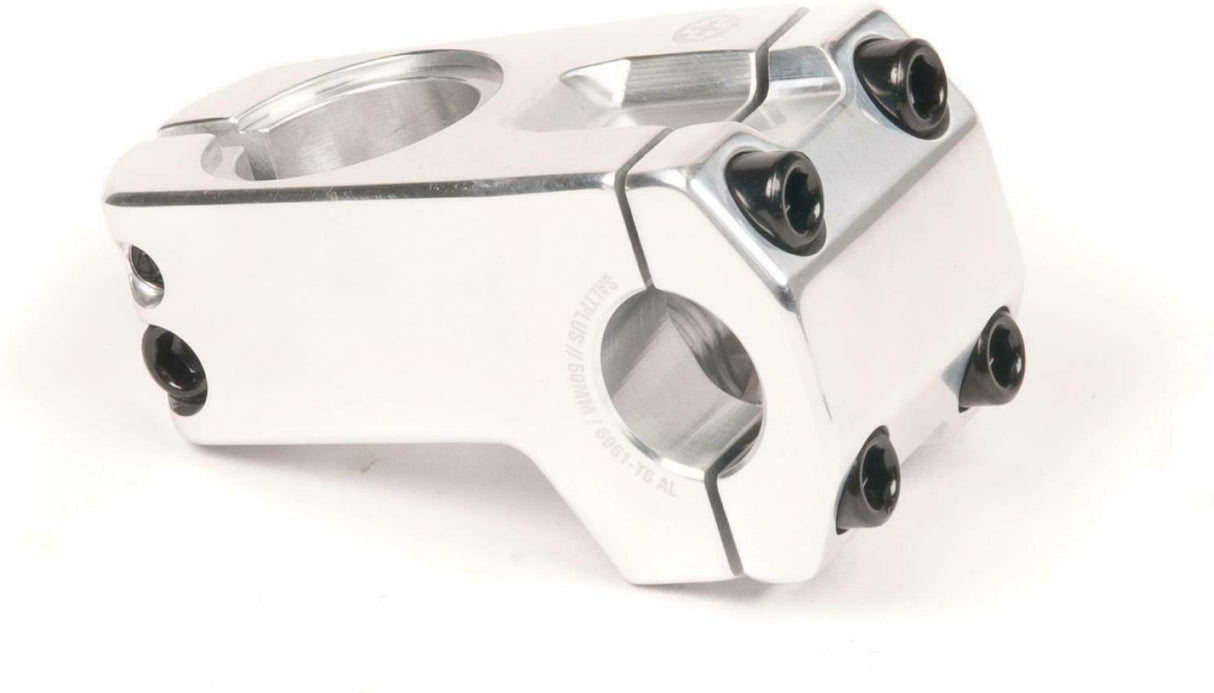 SaltPlus Field Frontload BMX Stem 50mm Black | RideHub