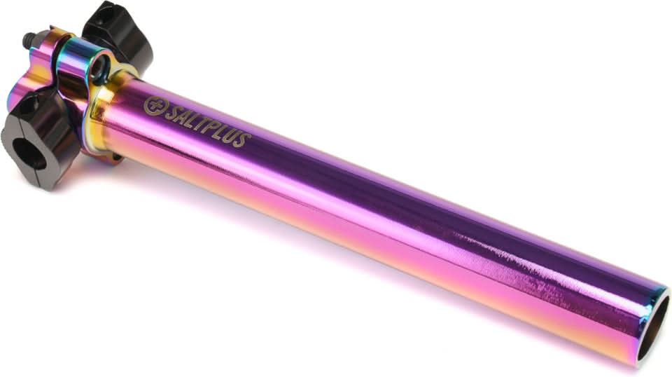 SaltPlus HQ CNC BMX Seatpost 25.4mm x 200mm | RideHub