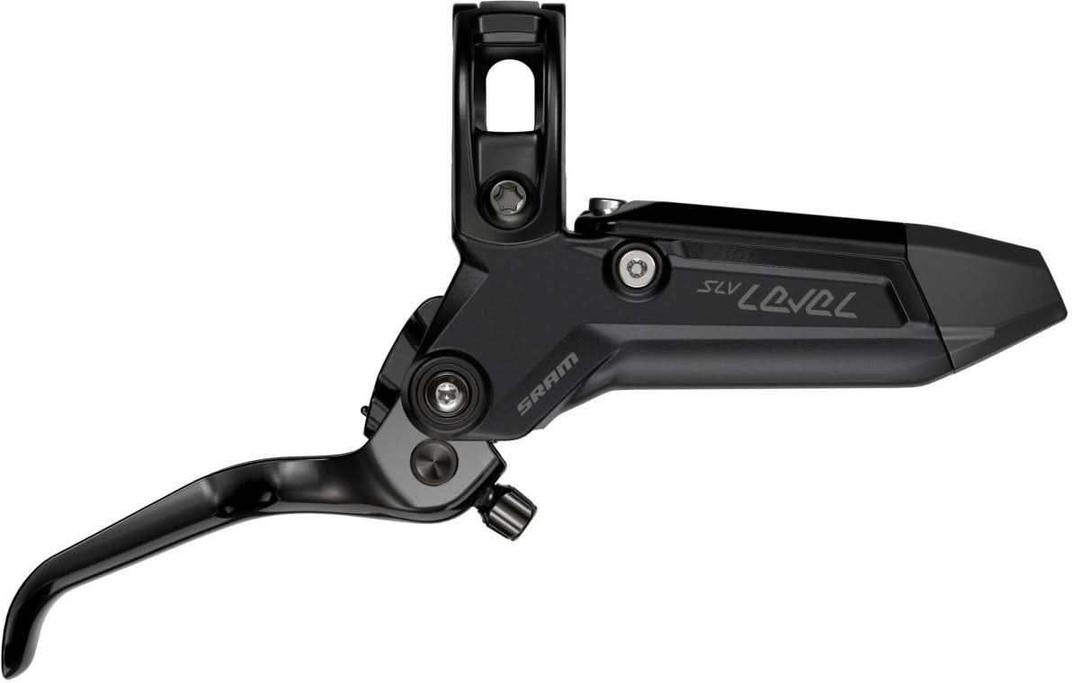 SRAM Bremse Level Silver Stealth - vorne schwarz, 950mm Leitung, 2 Kolben ohne Rotor/Adapter