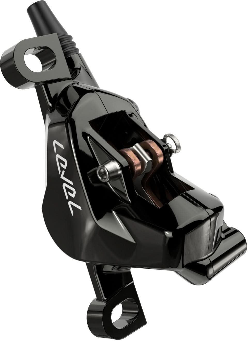 SRAM Bremse Level Ultimate Stealth-vorne schwarz, 950mm Leitung, 2 Kolben ohne Rotor/Adapter