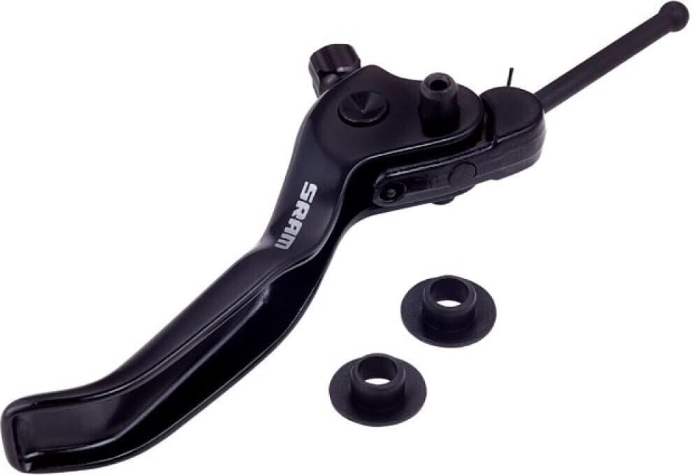 DISC BRAKE LEVER BLADE KIT - ALUMINUM BLACK (INCLUDES BLADE, DOWEL, PUSHROD & BUSHINGS) - CODE R