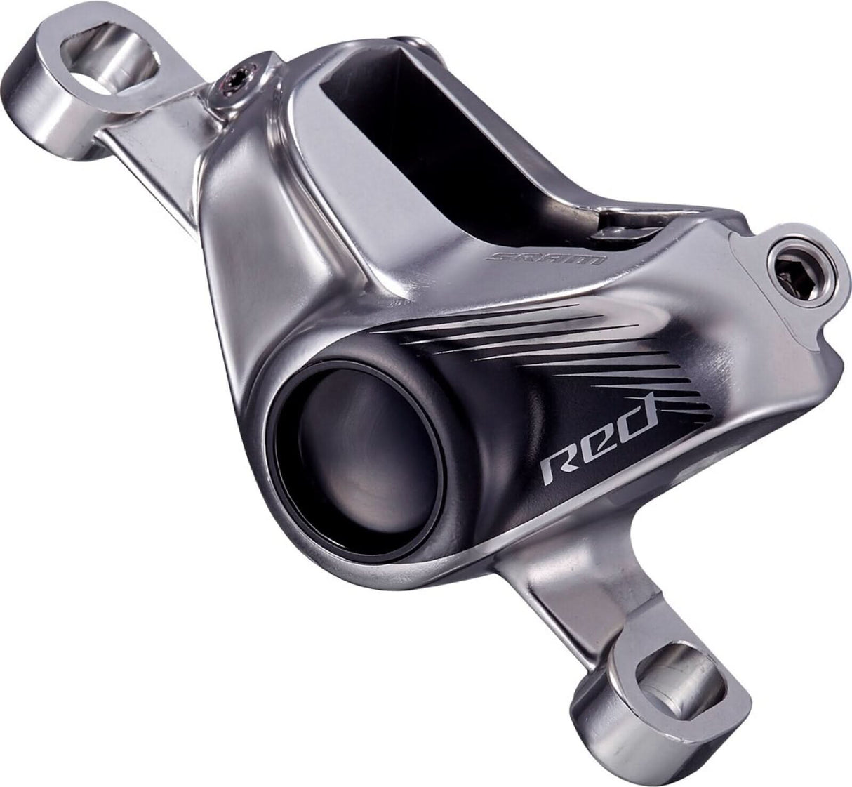 DISC BRAKE CALIPER ASSEMBLY RED ETAP HRD POST MOUNT FRONT/REAR FALCON GRAY