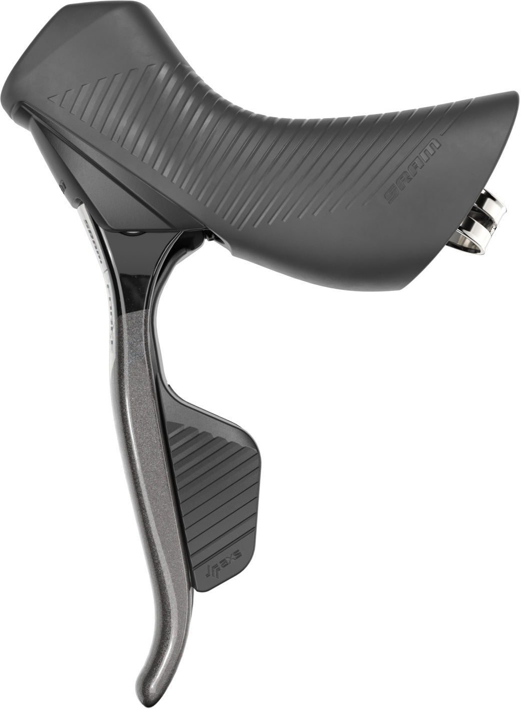 SRAM FORCE AXS Schalt/-Bremseinheit hydraulische Scheibenbremse, Flat Mount rechts, hinten, 1800mm Leitung