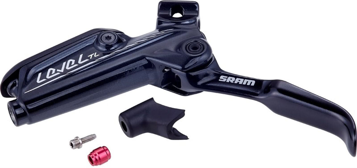 DISC BRAKE LEVER ASSEMBLY - ALUMINUM LEVER (ASSEMBLED, NO HOSE, INCLUDES BARB &