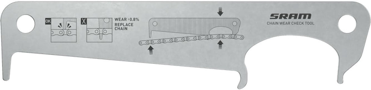 SRAM Chain Wear Gauge – 0.8% Stretch | RideHub