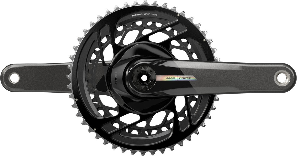 SRAM Kurbelgarnitur Force 1x AXS 165mm, 40T, Iridescent ohne Innenlager, DUB