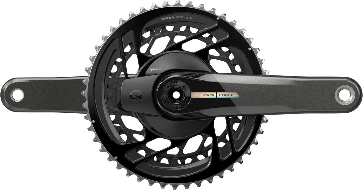 SRAM Kurbelgarnitur Quarq Force 1x AXS 40T DM, 165mm, Achsmessung ohne Innenlager, DUB