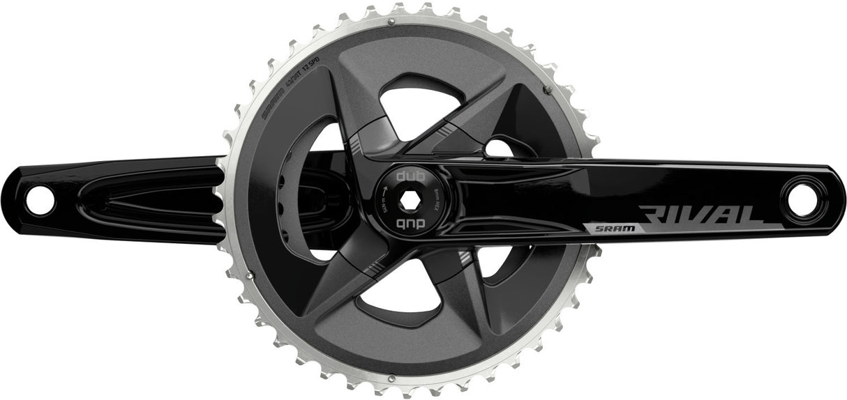 SRAM Kurbelgarnitur Rival WIDE 165mm, 43-30 ohne Innenlager, DUB