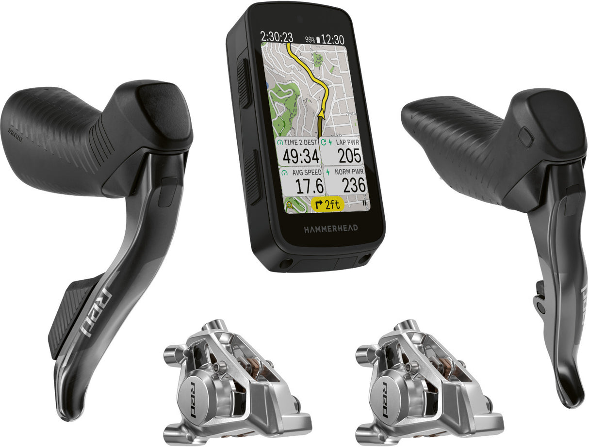 SRAM RED MY25 Upgrade Kit – Controls/Brake Levers with Hammerhead Karoo | Ride Hub