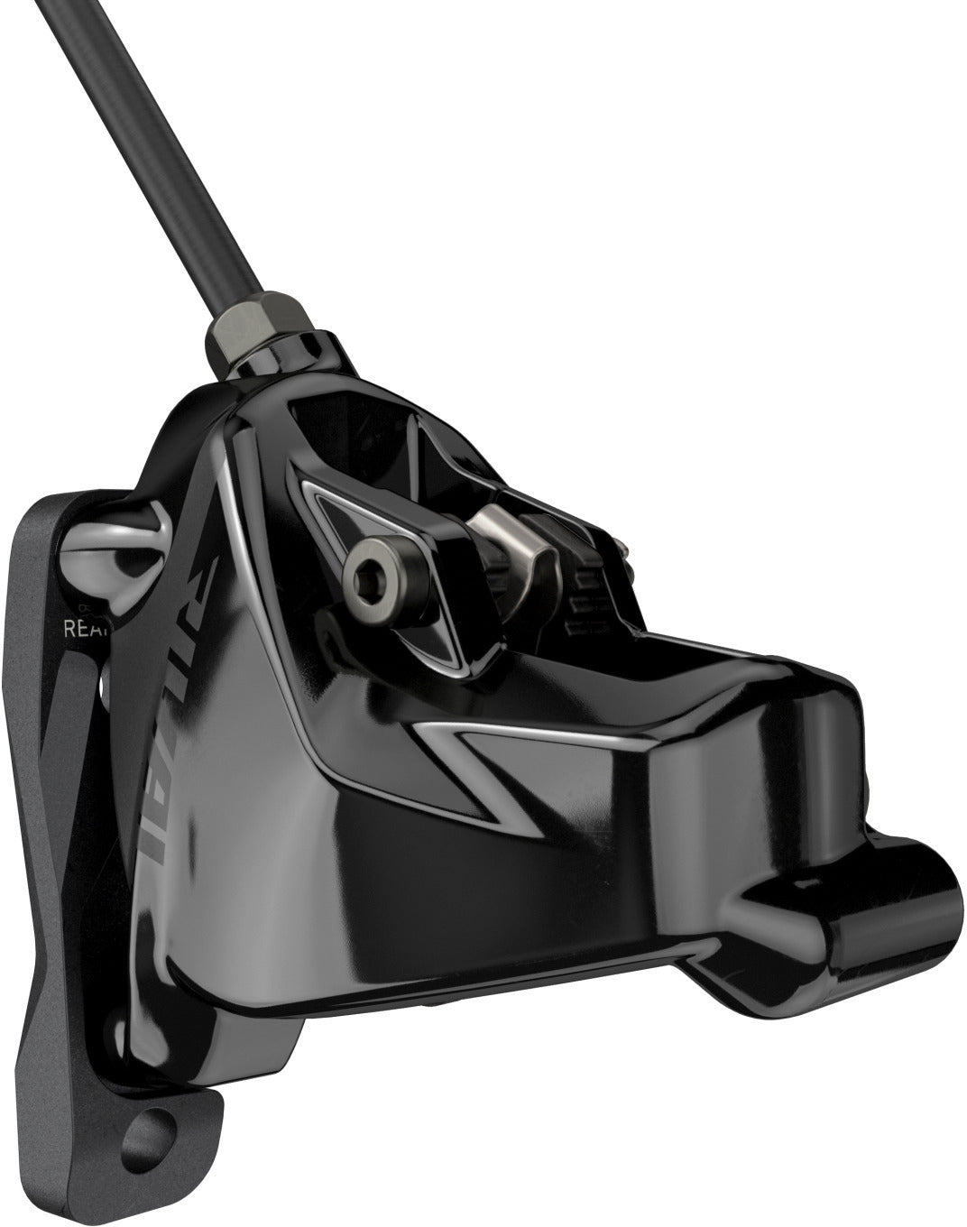 SRAM Rival eTap AXS Schalt/-Bremseinheit hydraulische Scheibenbremse, Flat Mount rechts, hinten, 1800mm Leitung