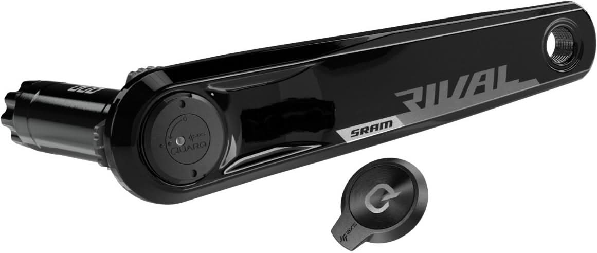 SRAM Quarq Rival Power-Upgrade AXS 160mm, Kubelarm linker incl. Powermeter ohne Innenlager, DUB