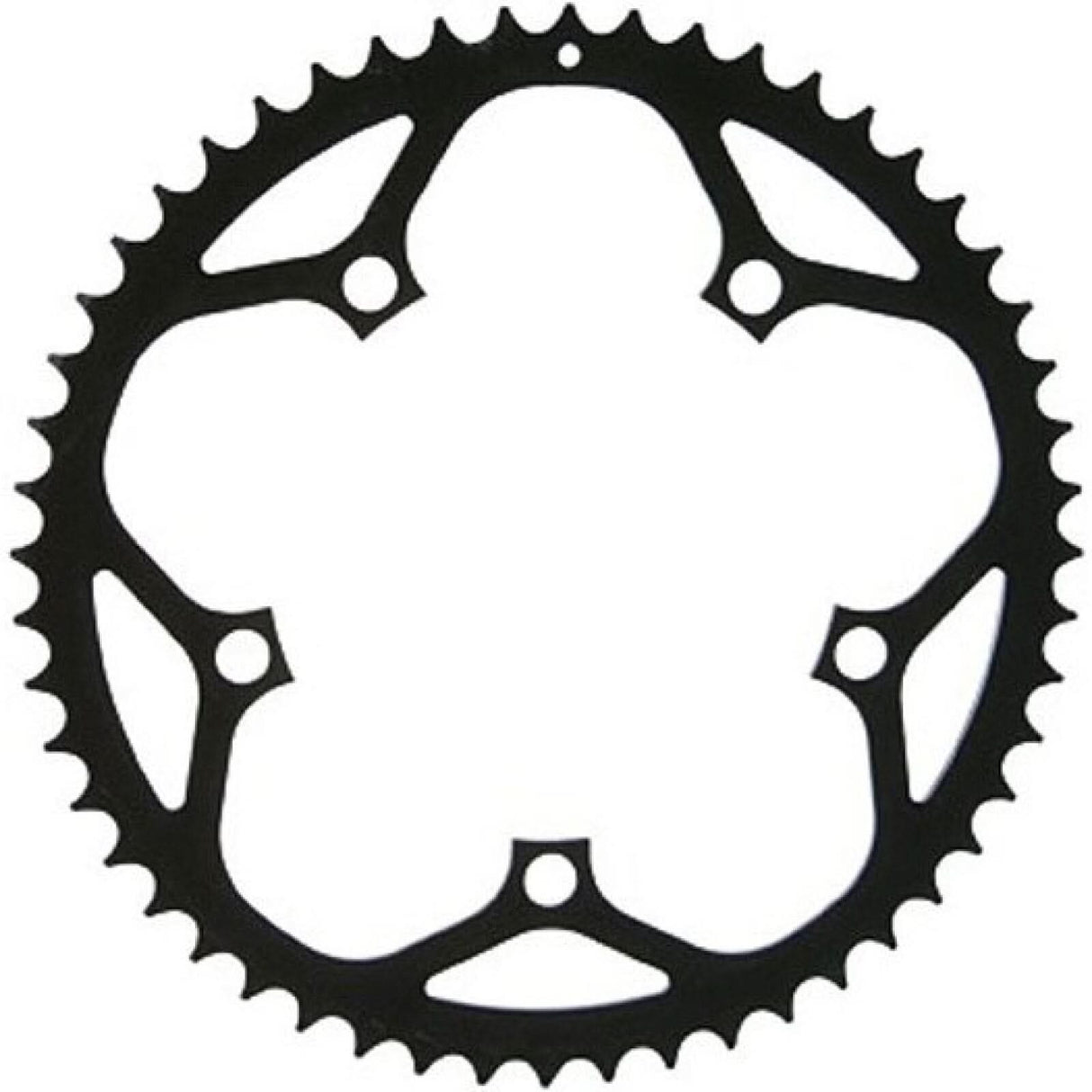 CHAIN RING ROAD 48T 130 SS TRACK V1 AL3 BLACK