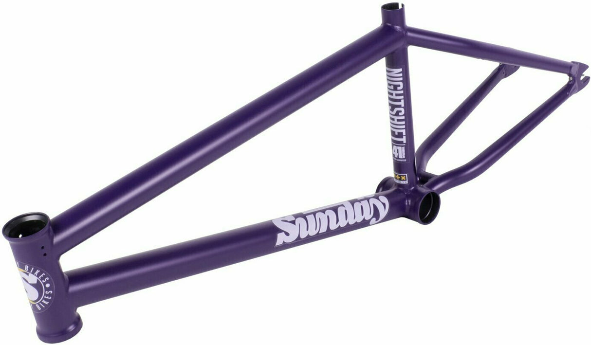 Sunday Nightshift BMX Frame – Lightweight, Durable and Reliable | Ride Hub