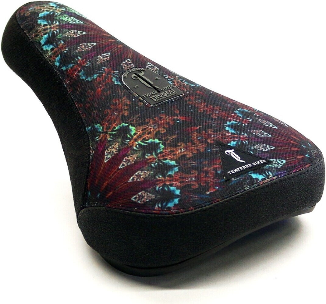 Tempered Pivotal Seat BMX saddle | RideHub