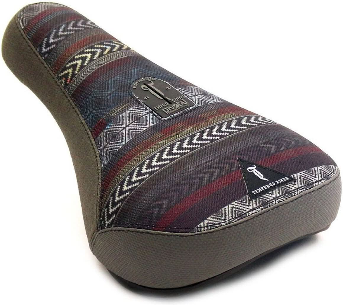 Tempered Pivotal Seat BMX saddle | RideHub