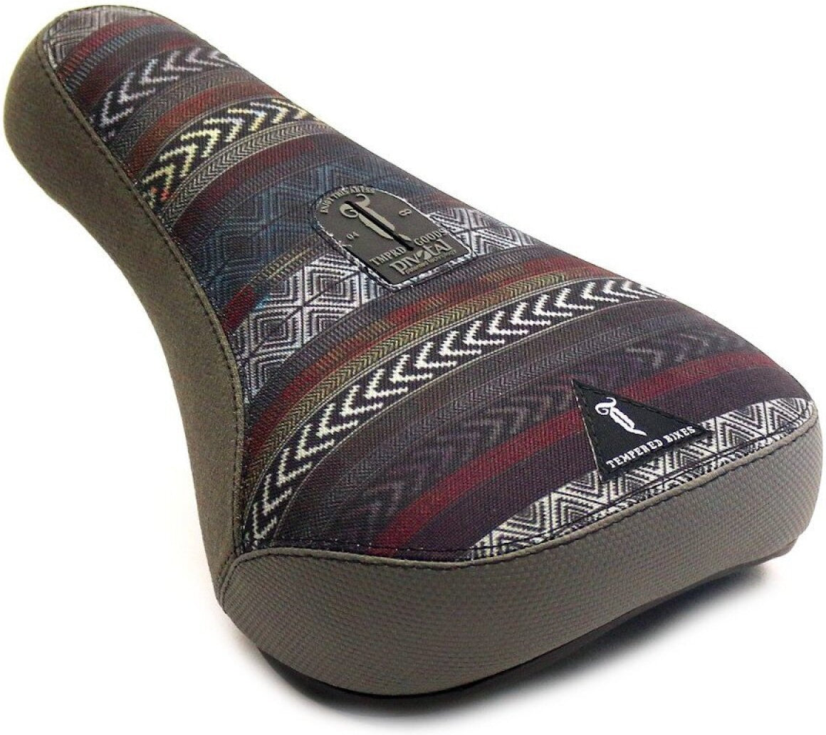 Tempered Pivotal Seat BMX saddle | RideHub