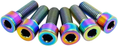 TLC Fit/S&M Titanium BMX Handlebar Stem Bolts | RideHub