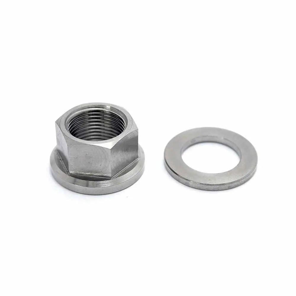 TLC Titanium BMX Axle Nut with Washer | RideHub