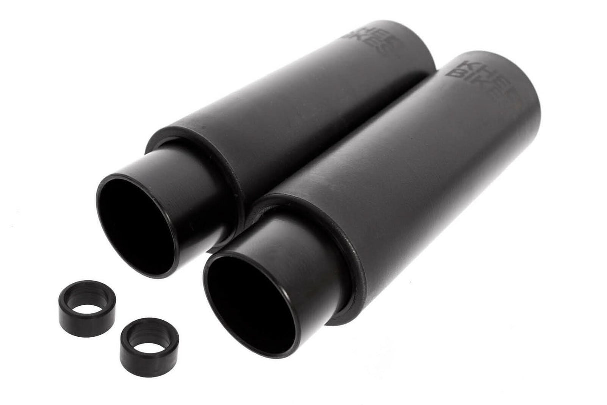 KHE 2ND PRO BMX Pegs – Black – 10mm / 14mm (1 Pair) | RideHub