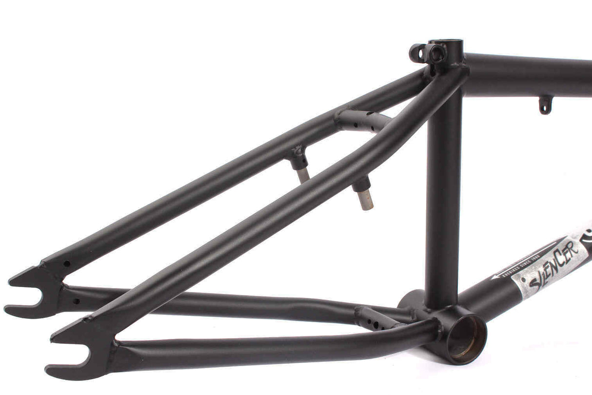 KHE SILENCER LT 20" CrMo BMX Frame – Black | RideHub