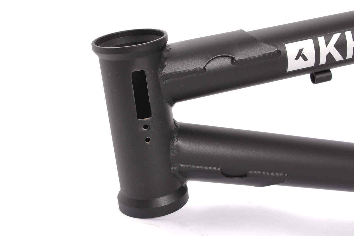 KHE SILENCER LT 20" CrMo BMX Frame – Black | RideHub