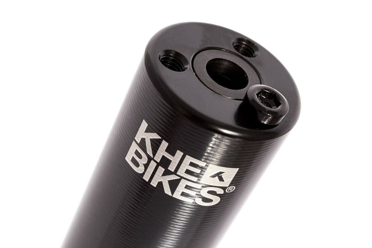 KHE LASER PRO BMX Pegs – Black – 10mm / 14mm (1 Pair) | RideHub