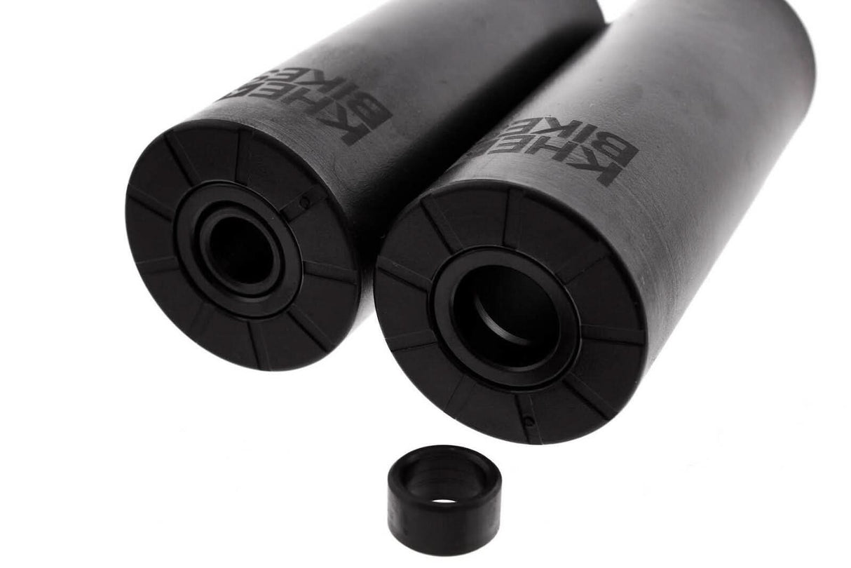 KHE 2ND PRO BMX Pegs – Black – 10mm / 14mm (1 Pair) | RideHub