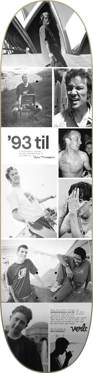 Verb 93 Til Collage Skateboard Deck | RideHub