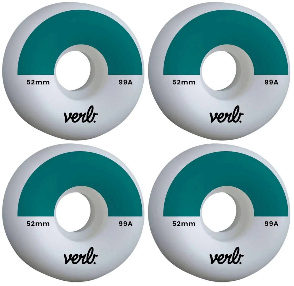 Verb Dip 99A 52mm Skateboard Wheels (4-Pack) | RideHub