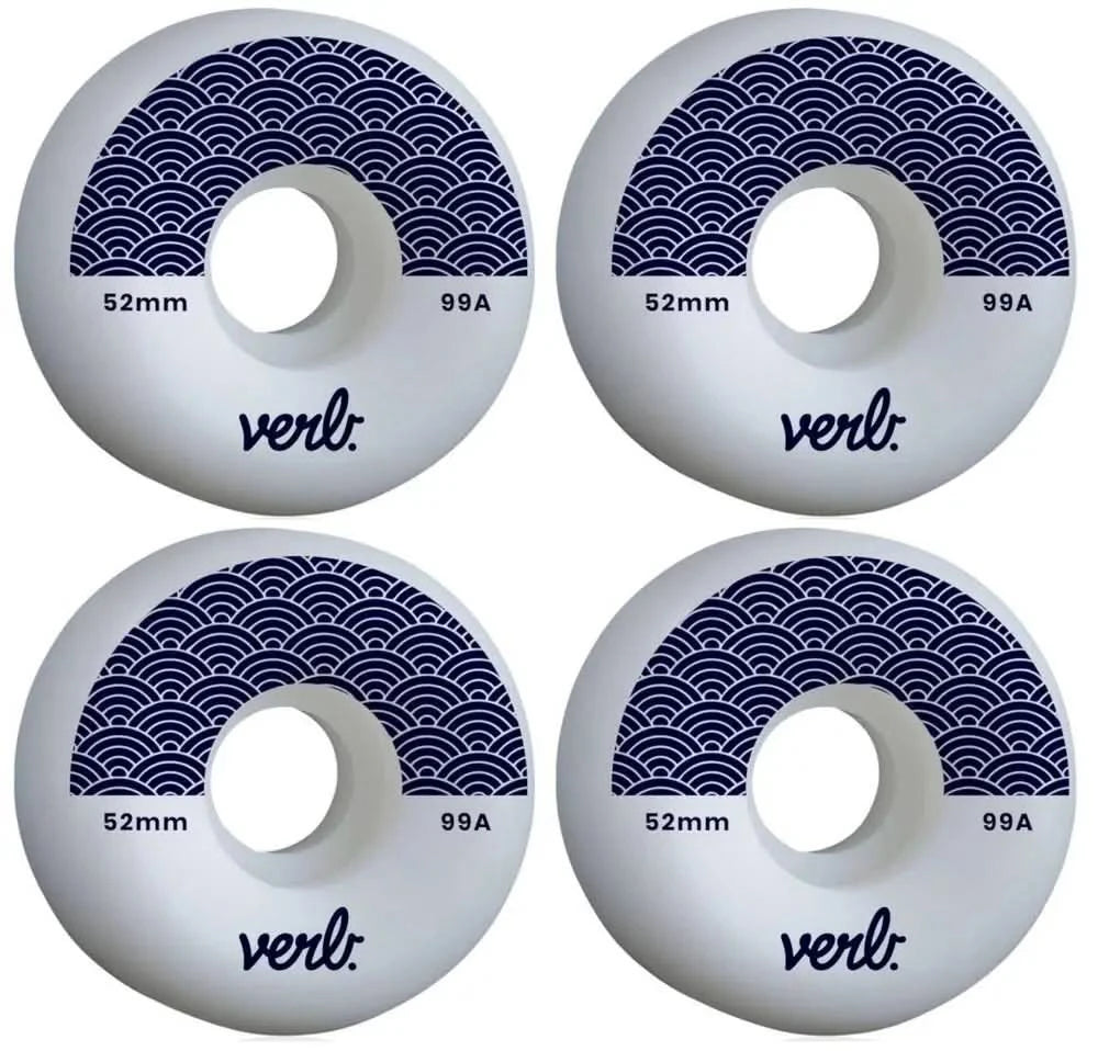 Verb Wave 99A 52mm Skateboard Wheels (4-Pack) | RideHub