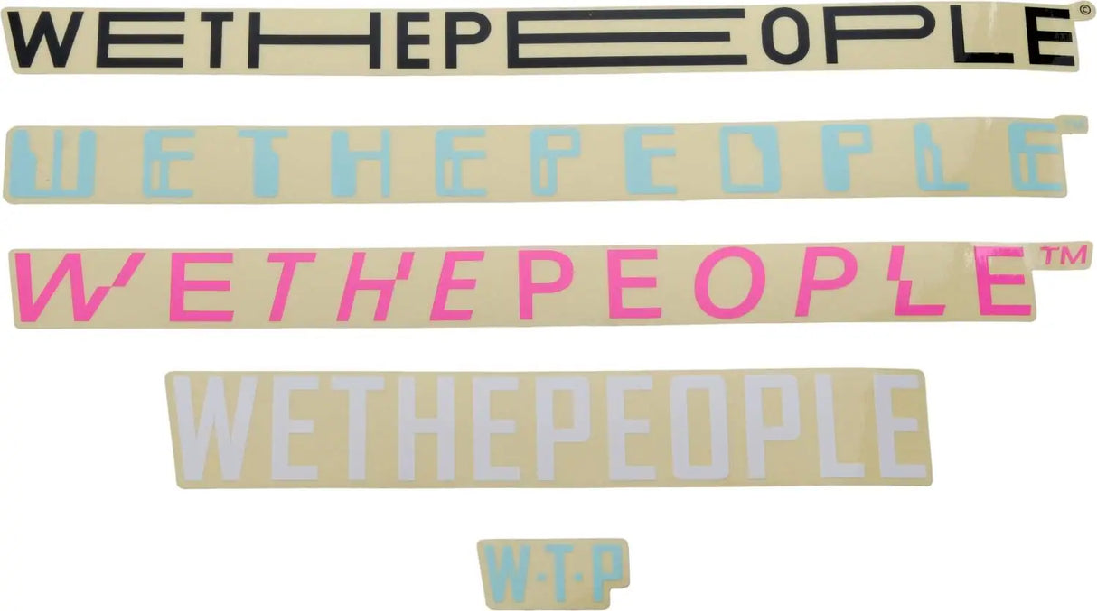 Wethepeople 4BIG BMX Sticker Set | Ride Hub