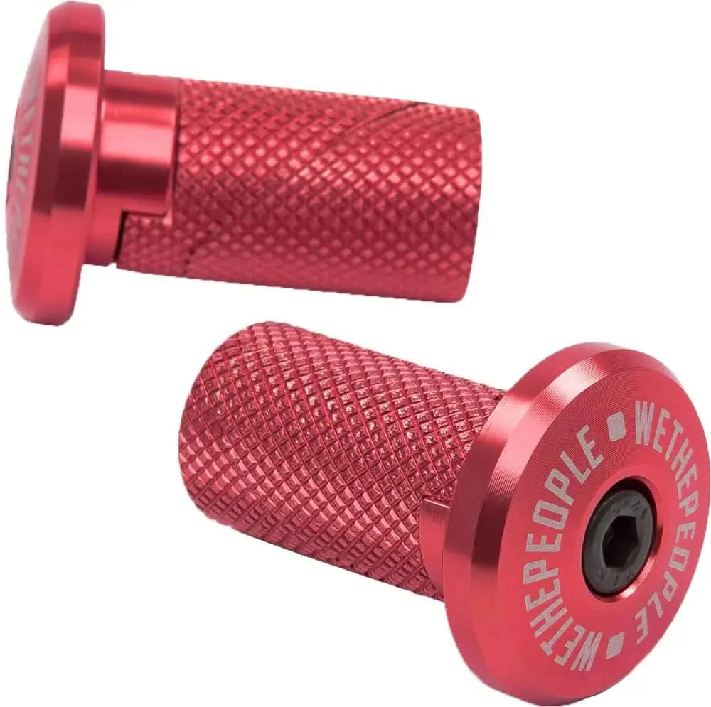 Wethepeople Supreme Bar Ends for BMX Handlebars | Ride Hub