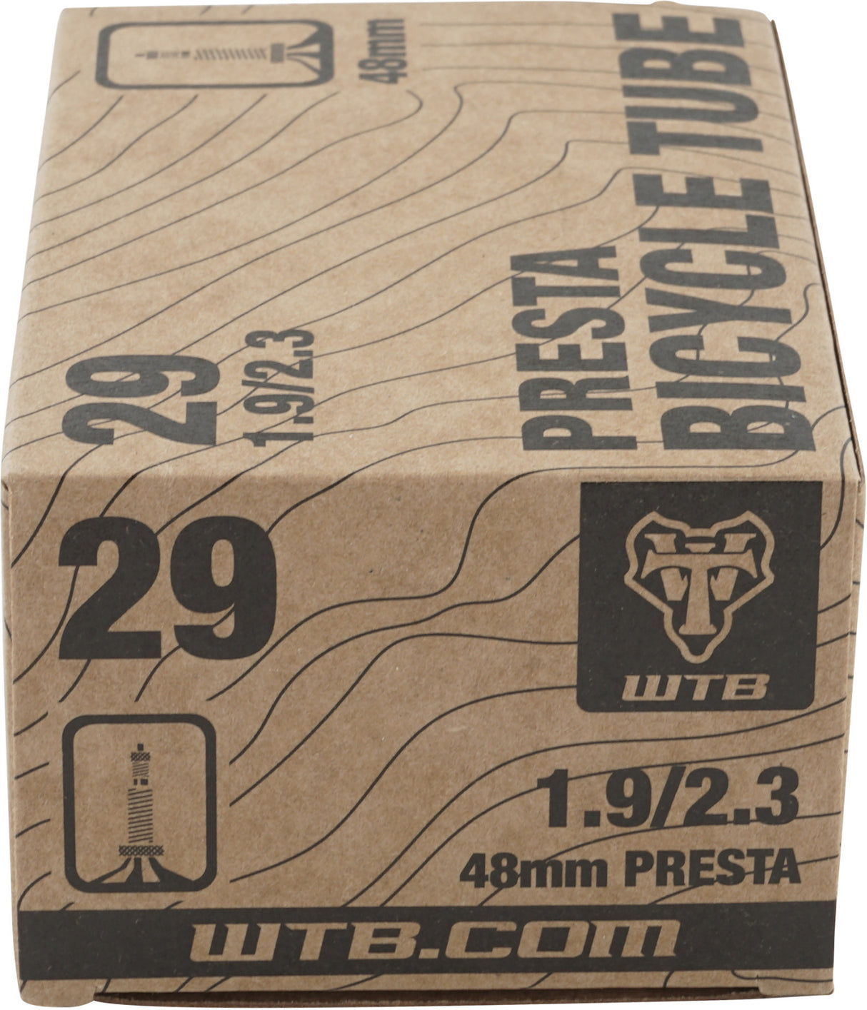 Tube Presta 29 x 1.9/2.3, 33 mm Valve