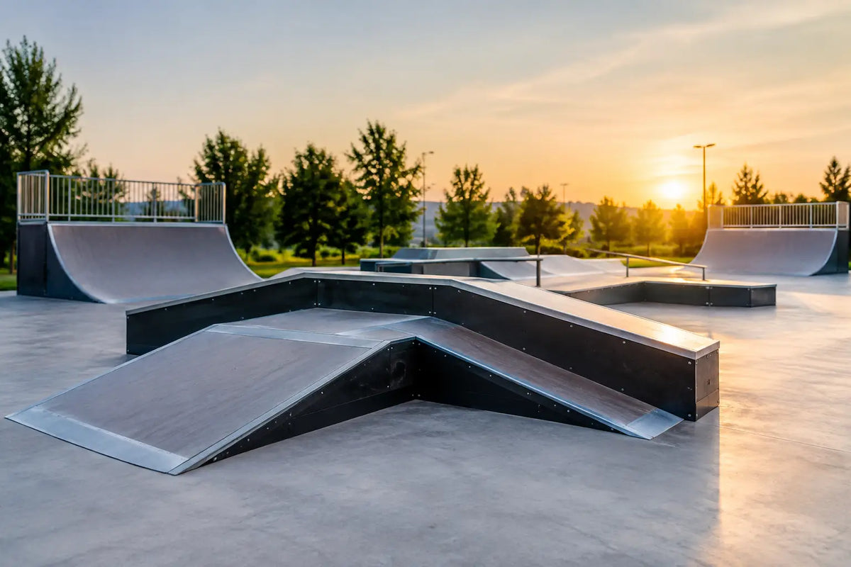 Skateparki modułowe - kiedy naprawdę mają sens?