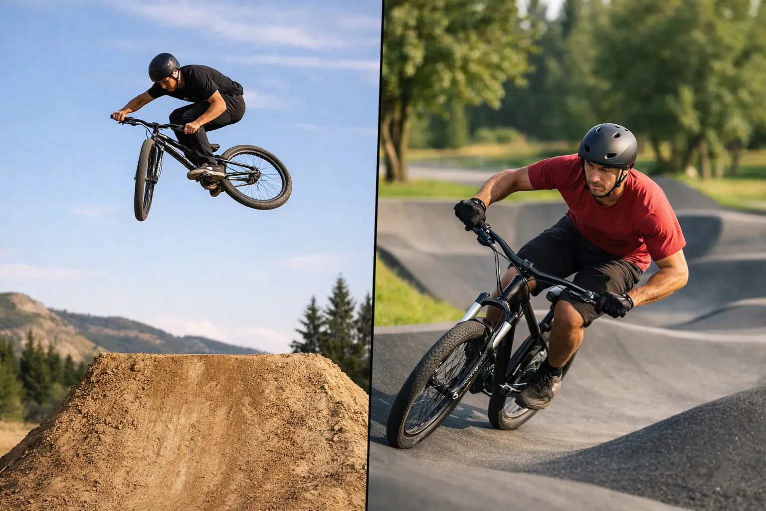 Dirt jump czy pumptrack? Wybierz swój kierunek