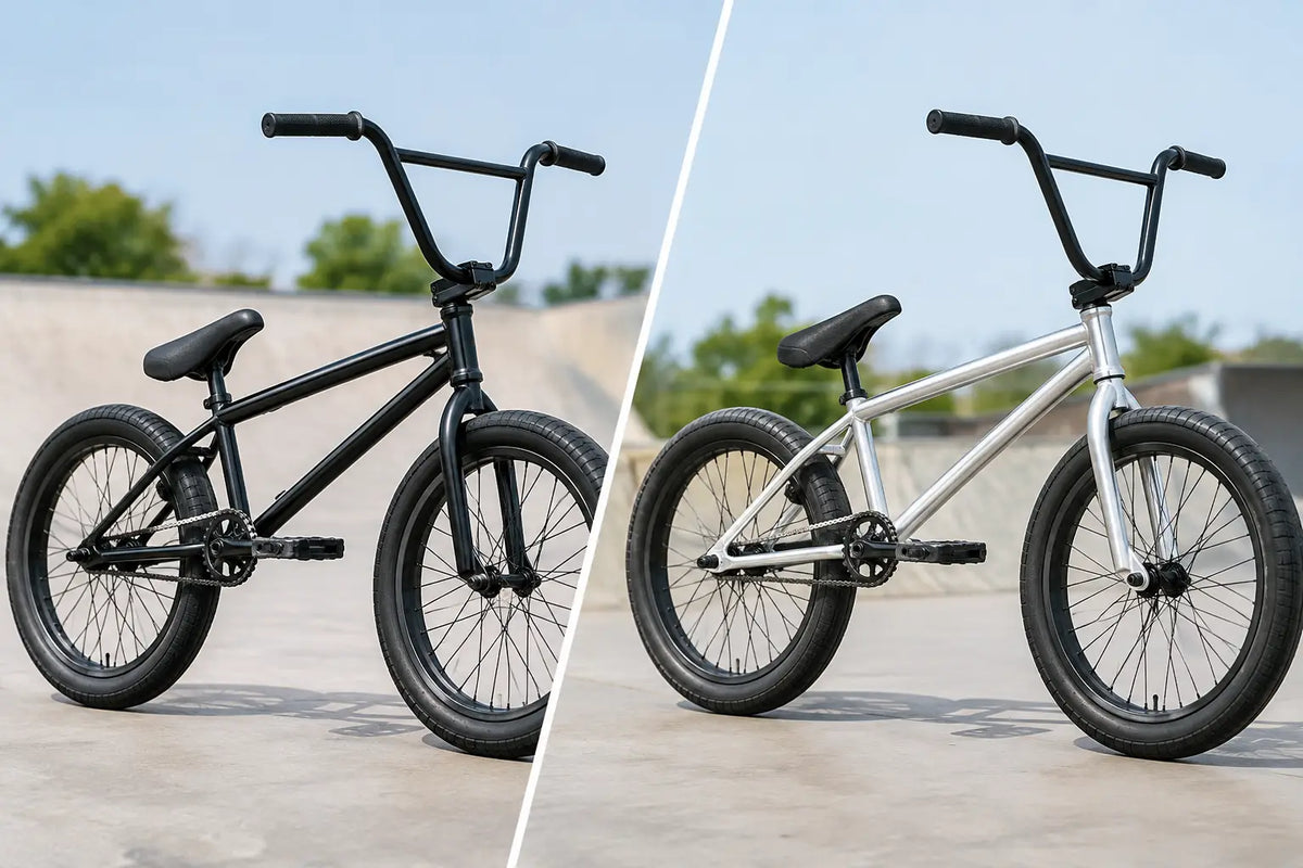 Rama stalowa czy aluminiowa - co wybrać do BMX?