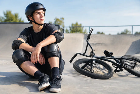 Czy ochraniacze chronią przy upadkach na BMX?
