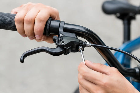Regulacja hamulca BMX bez tarcia i słabej klamki