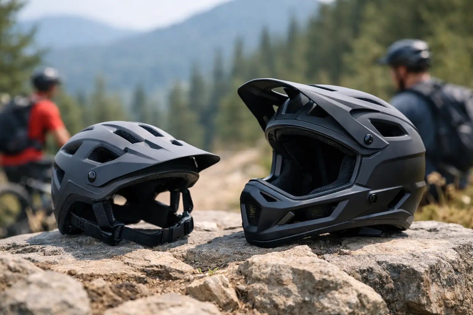 Kask otwarty czy fullface MTB? Wybór na trasę
