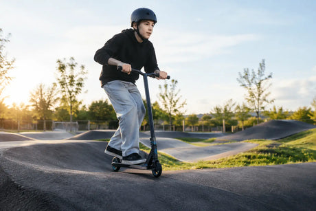 Pumptrack dla hulajnogi - jak zacząć jeździć?