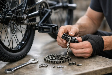 Jak wymienić łańcuch w BMX bez błędów