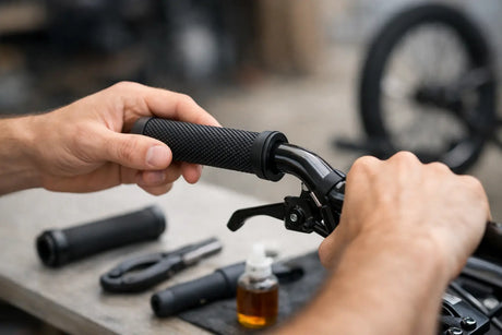Jak wymienić gripy BMX bez nerwów