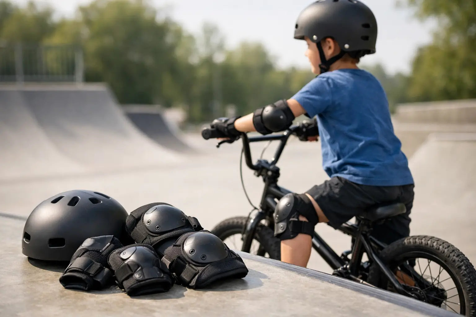 Ochraniacze BMX dla dzieci: jak dobrać zestaw