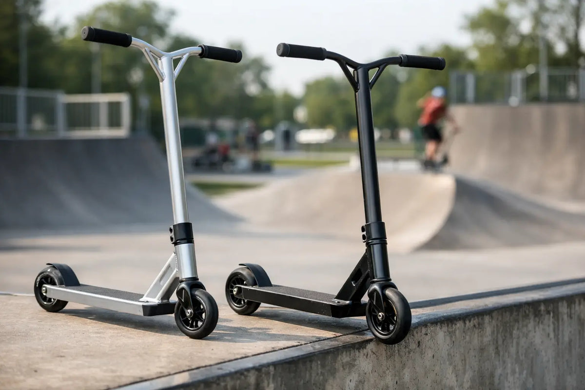 Aluminiowa czy stalowa hulajnoga do skateparku?