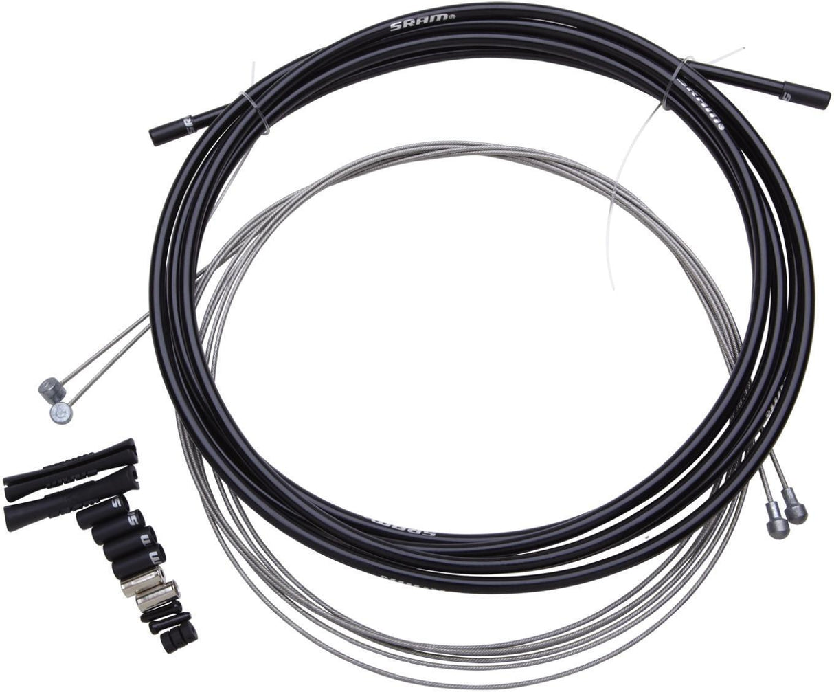 SRAM Bremszug Kit MTB 1x 1350mm, 1x 2350mm, 1.5mm 5mm, black