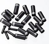 SRAM Ferrule Kit, Aluminum Black - includes Shift 4.0mm Qty 10, Brake 5.0mm Qty