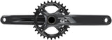 SRAM Crank GX 1000 Fat Bike GXP 100mm Spindle 175 Black in 30t X-SYNC Chainring (