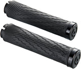 Locking Grips for XX1 Grip Shift 100mm and 122mm with Silver Clamps and End Plug