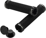 SRAM Locking Grips Black with Double Clamps &amp; End Plugs