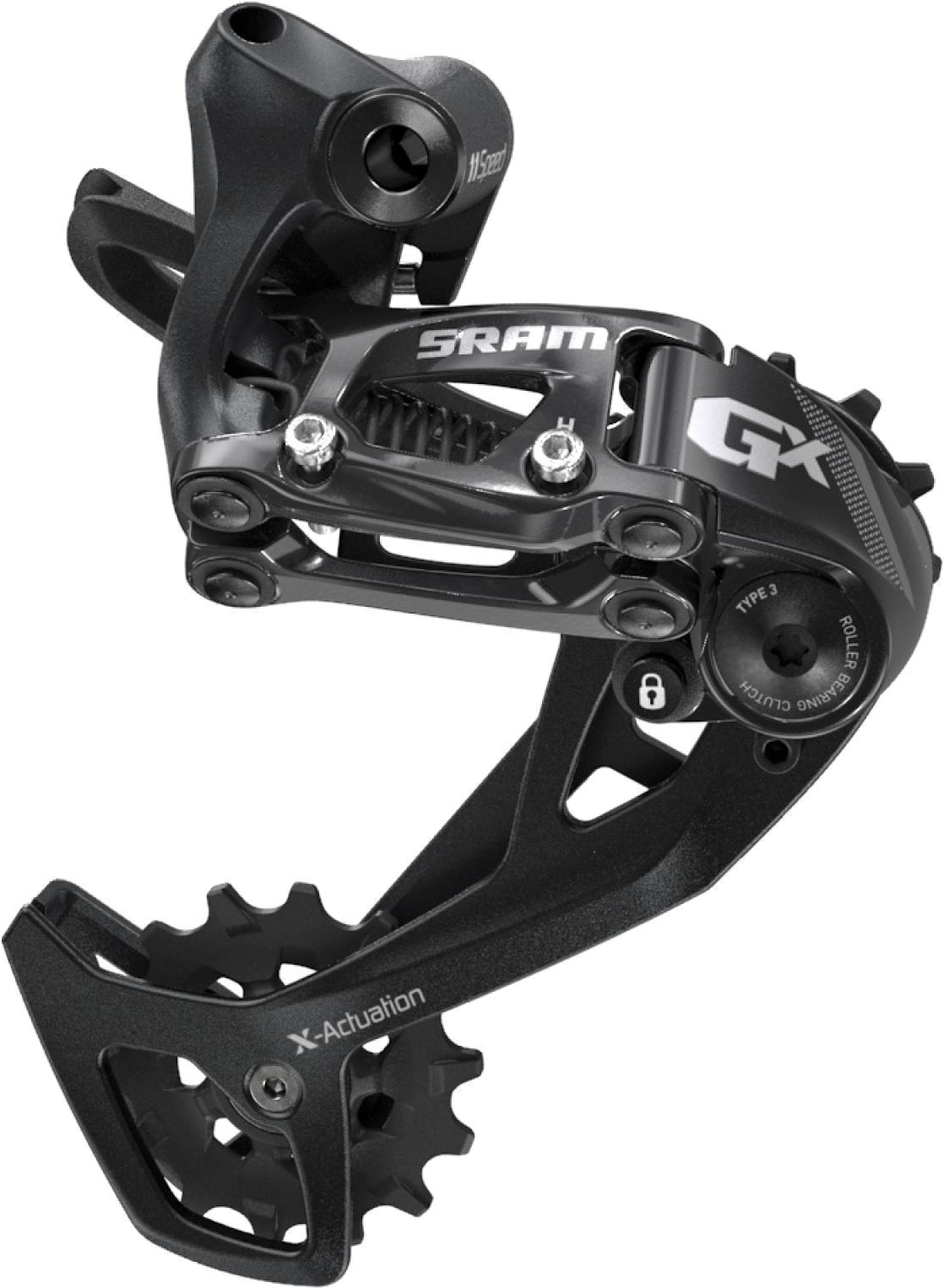 Rear Derailleur GX 2X11-Speed ​​Long Cage Black